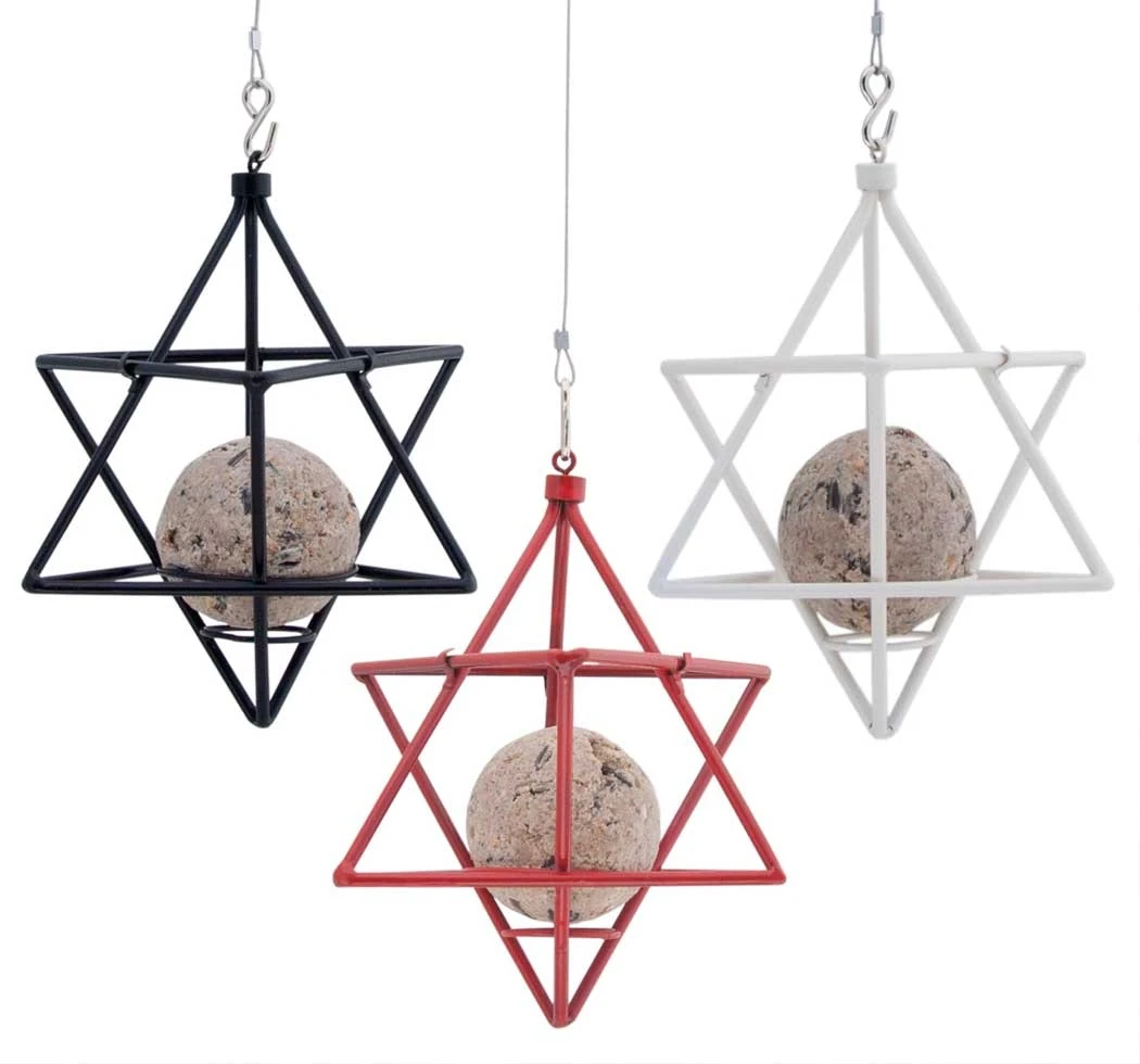 Suet Ball Feeder Star, Black 2 Suet Ball Feeder Star, Black – Bild 2